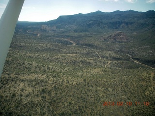 aerial - Eagle Roost flight in Charles R's airplane - Alamo Lake