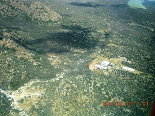 aerial - Eagle Roost flight in Charles R's airplane