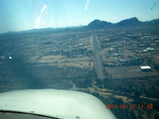 aerial - Eagle Roost flight in Charles R's airplane