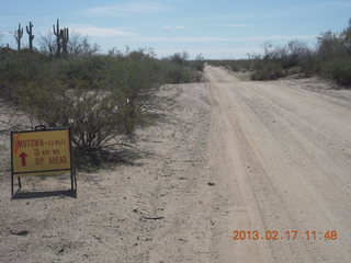 Motown run - gate sign