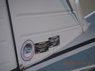 N8377W at DVT with Utah Back-Country Pilots sticker