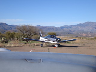 Jim G and Adam flying in N8377W