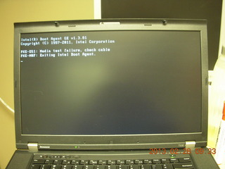 27 86w. Windows 7 laptop crash at work