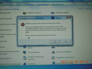 29 86w. Windows 8 crash at work