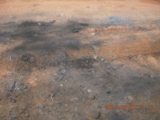 Sedona - Pink Jeep tour - accident/fire site