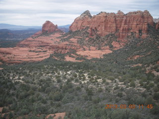Sedona - Pink Jeep tour - Don, Fatemah, and Kevin up the hill