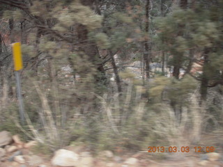 Sedona - Pink Jeep tour - Fatemah, Kevin, and Adam from behind at the viewpoint