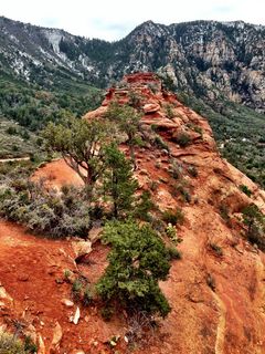 Sedona - Pink Jeep tour - Adam at summit