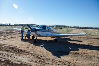 Yaseen's pictures - Adam and Jim flying in N8377W