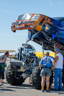 Yaseen's pictures - monster truck at Cactus Fly-in
