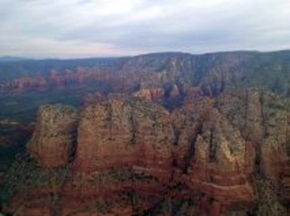 Theresa Q's (small) pictures - aerial of Sedona