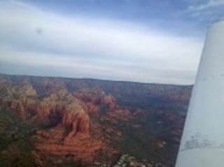Theresa Q's (small) pictures - aerial of Sedona