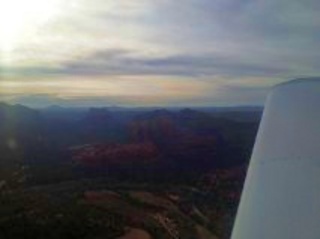 Theresa Q's (small) pictures - aerial of Sedona