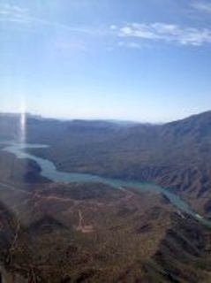 Theresa Q's (small) pictures - aerial of Salt River