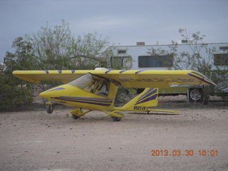 Alamo Lake - airplane