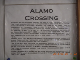 Alamo Lake - Wayside Inn restaurant - Alamo Crossing story