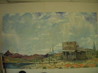 Alamo Lake - Wayside Inn restaurant - painting