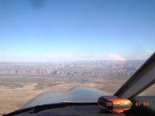 1696 87x. aerial - Grand Canyon (with SPOT in the picture)