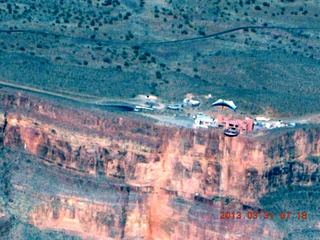 146 87x. aerial - Grand Canyon + Skywalk