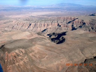 1705 87x. aerial - north of Grand Canyon