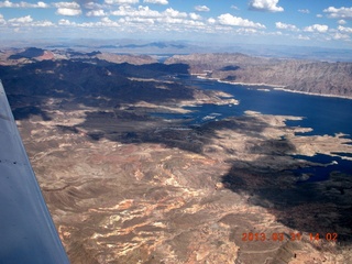 aerial - Lake Mead narrows