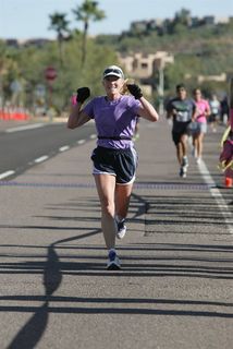 marybeth at Mountain to Fountain race