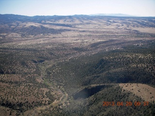 3 88l. aerial - mountains near Double Circle Ranch