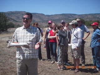 84 88l. Double Circle Ranch at Eagle Creek - Dave with awared - crowd