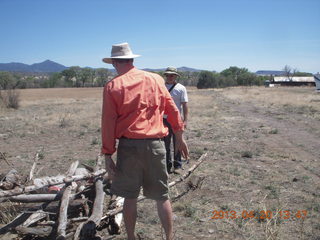 109 88l. Double Circle Ranch at Eagle Creek - bringing wood back