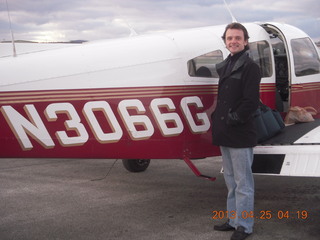 N3066G and flight instructor Trevor R at Jimmy Stewart Airport (IDI)