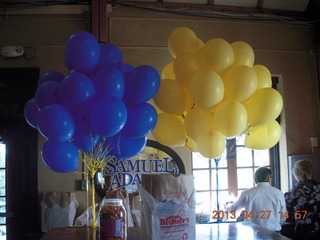 balloons at CHS party of friends