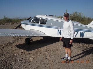 1182 89k. Eric W at Windmill with N8377W