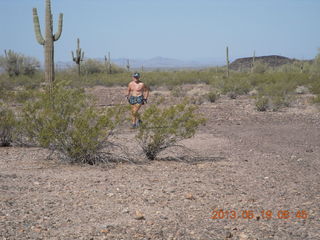 2016 89k. Adam running at Windmill