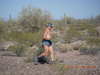 Adam running at Windmill