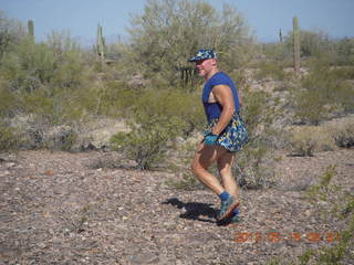 Adam running at Windmill