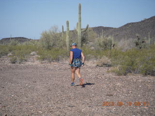 Adam running at Windmill (back)