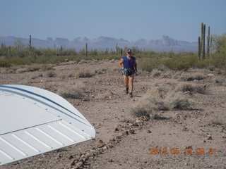 2036 89k. Adam running at Windmill