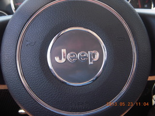 Jeep steering wheel