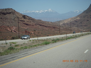 driving to Moab