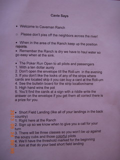 Caveman Ranch rules