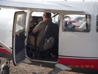 32 89r. Sand Wash airstrip - RedTail airplane