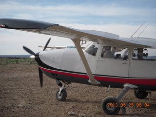 Sand Wash airstrip - RedTail airplane