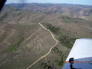 67 89r. aerial - Steer Ridge area