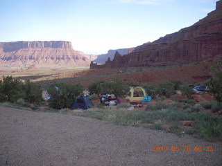 Fisher Towers drive campers