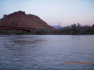 night boat ride along the Colorado River