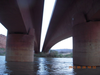 125 89s. night boat ride along the Colorado River - bridge