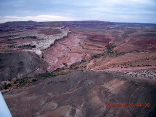 aerial around Canyonlands