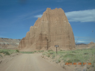 Caineville Wash Road - Temple of the Sun