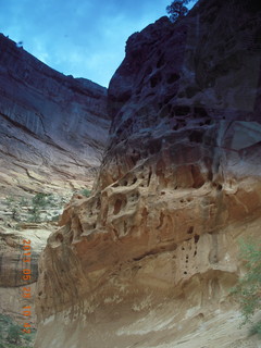Capitol Reef National Park - scenic drive - cars in parking lot