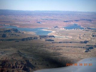 58 89v. aerial - near Page - Lake Powell